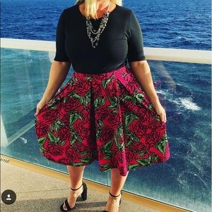 Bright Pink Rose Madison w/ Pockets